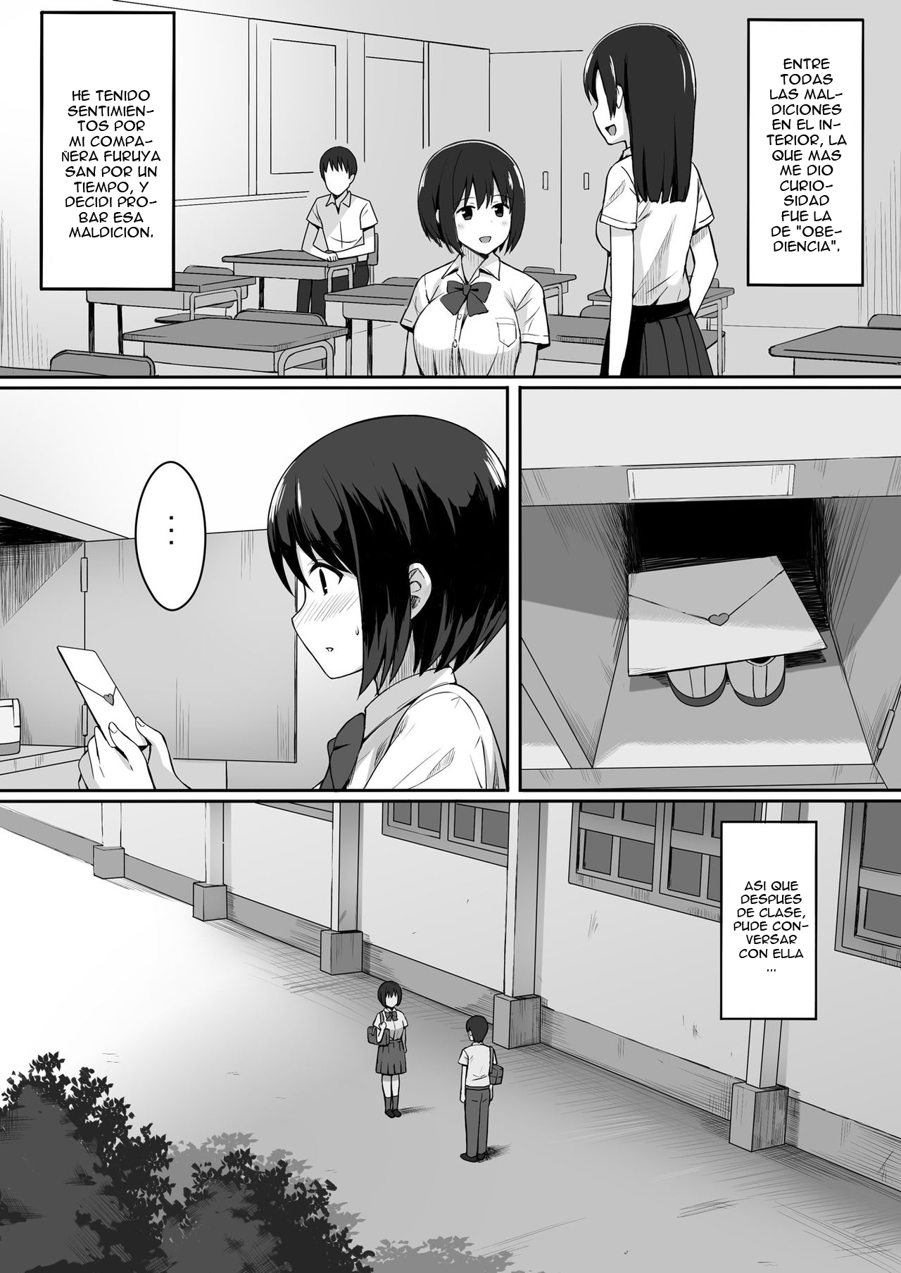 Fukujuu no Noroi de Classmate o Onaho-ka Suru Hanashi page 4 full