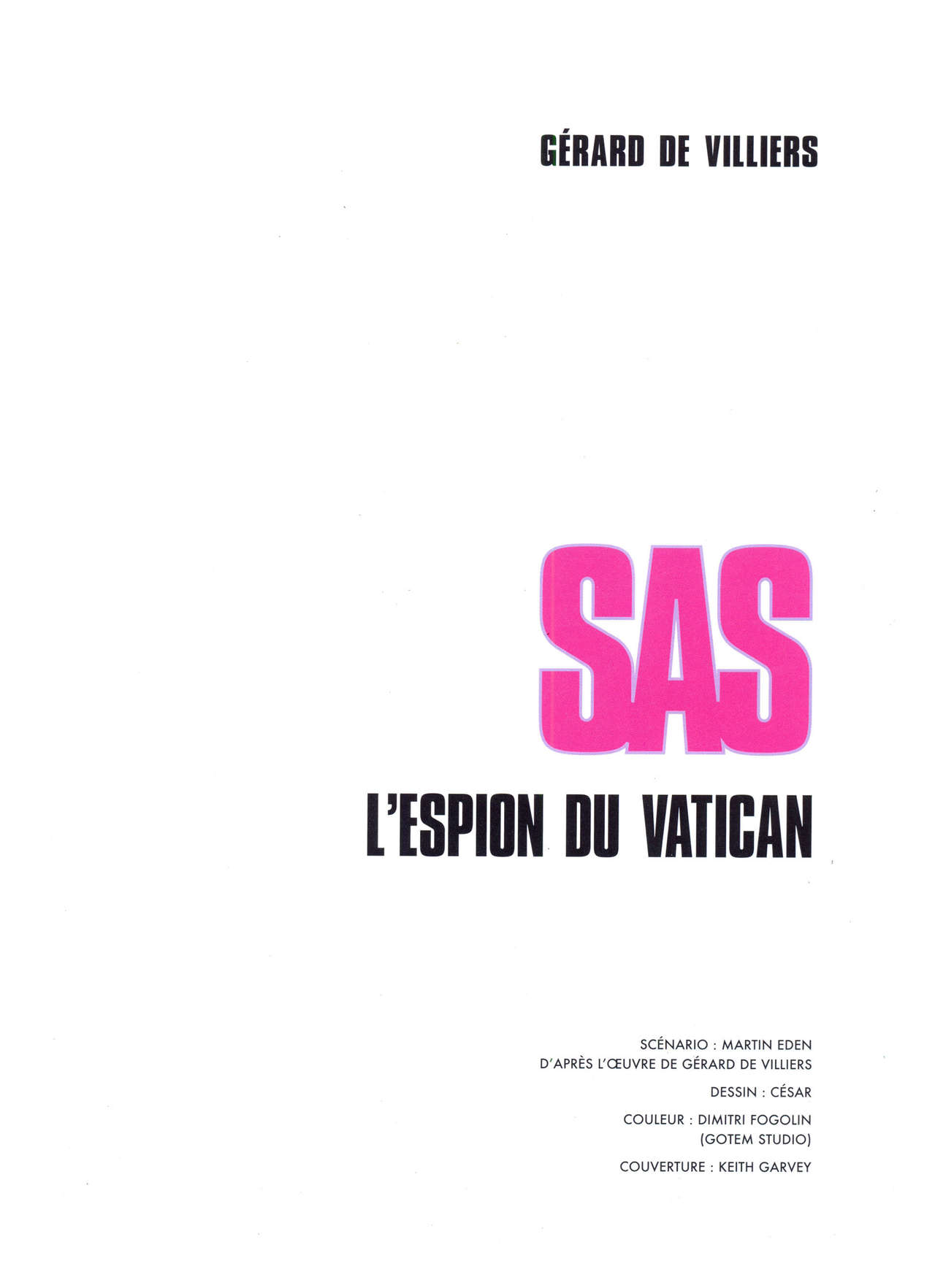 S.A.S. - T06 - L'Espion du Vatican page 4 full