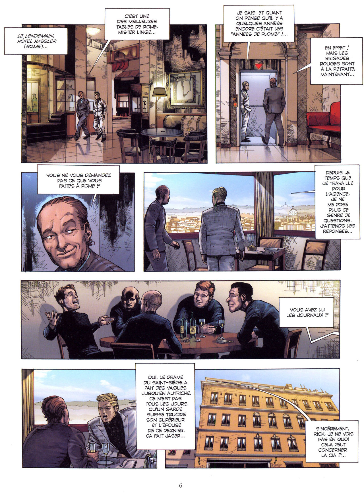 S.A.S. - T06 - L'Espion du Vatican page 8 full