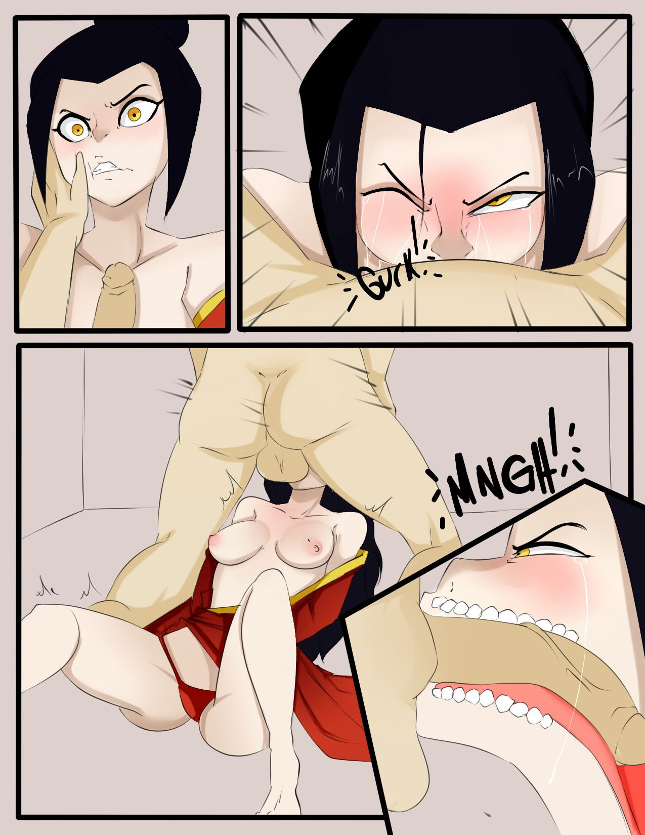 Submissive Azula #1-2 page 4 full