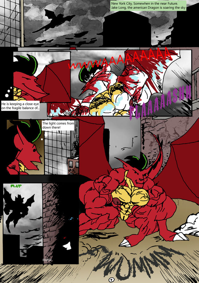 American Dragon Enslaved By Nega page 2 full