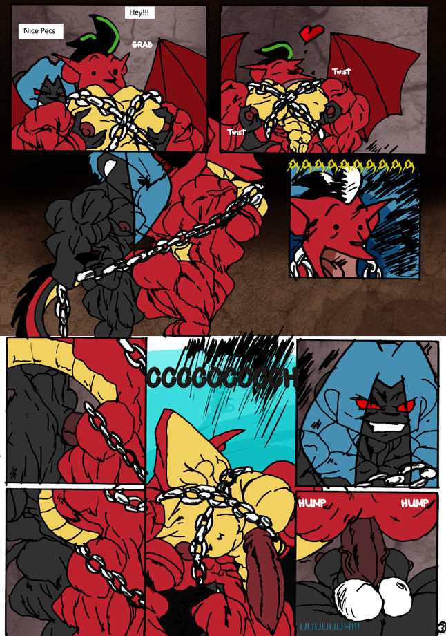 American Dragon Enslaved By Nega page 4 full