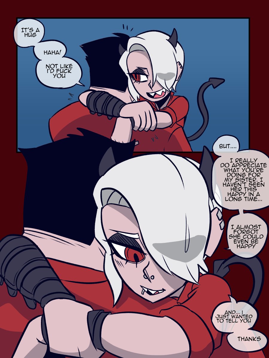Helltaker comic page 7 full