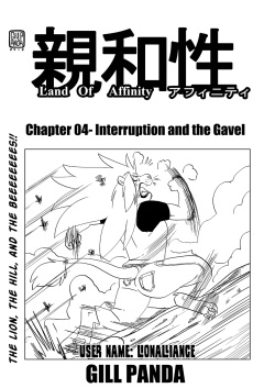 Affinity Ch. 4: Interruption and the Gavel