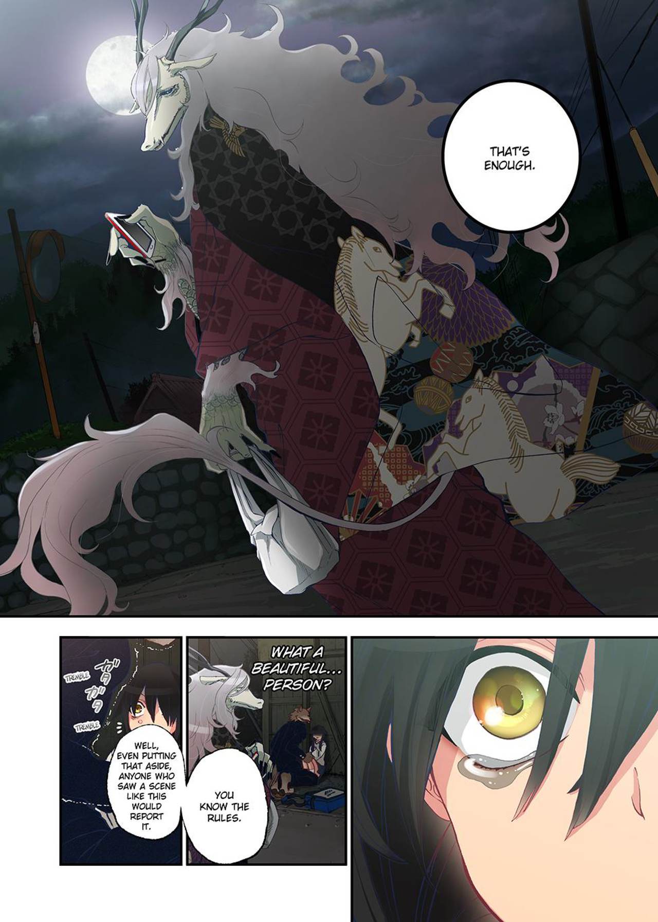 Onaka ni Ippai, Ayakashi no Tane Volumne 1 page 4 full