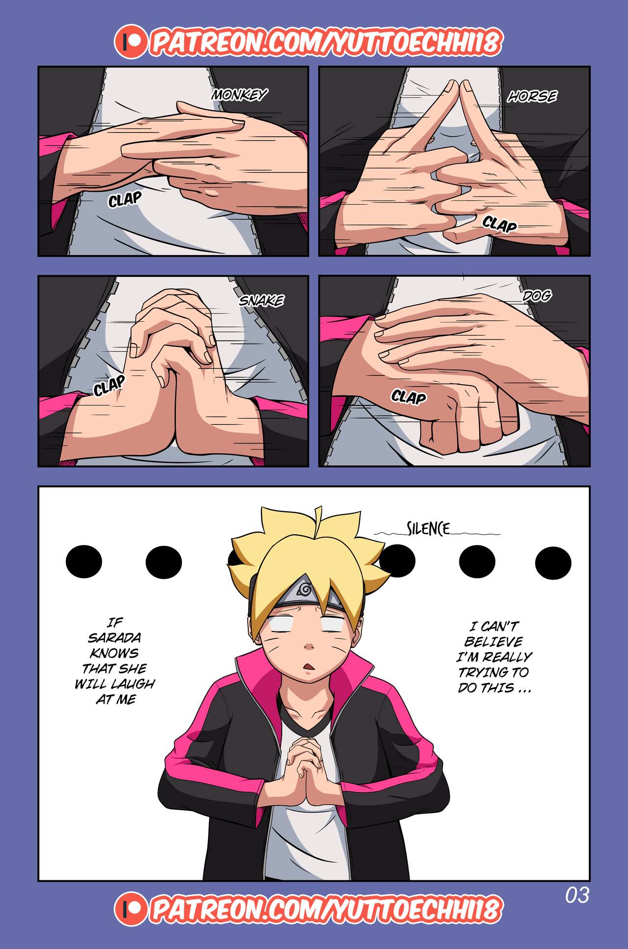Boruto Erotic Adventure page 4 full