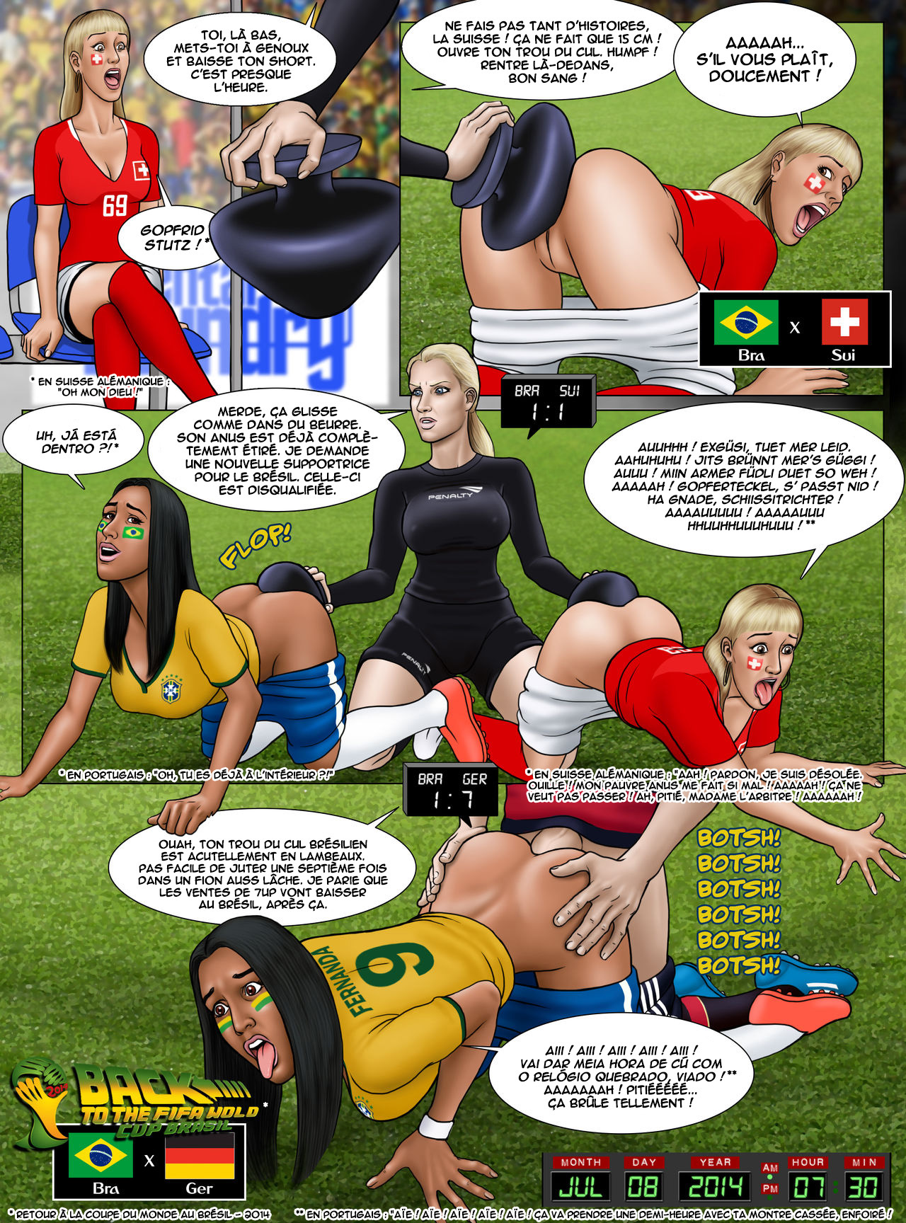 FIFA World Cup Russia 2018 - Soccer Hentai - Women's World Cup France 2019 page 7 full