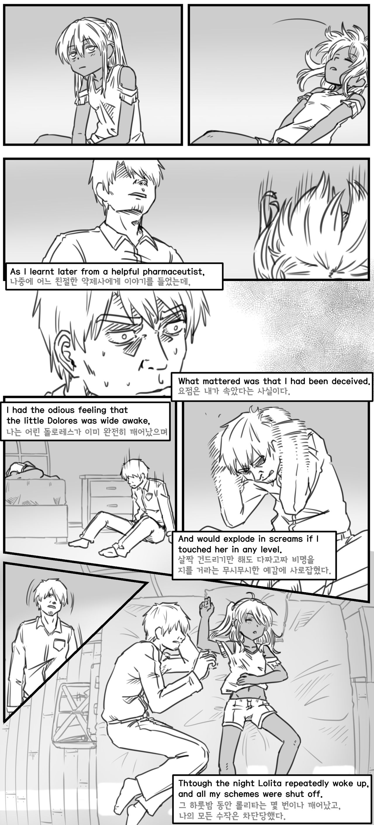 Lolita Comicalized #11 | 만화로 쉽게 읽는 롤리타 #11 page 10 full