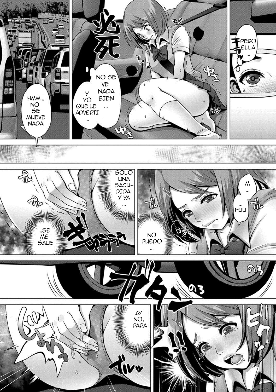 Genkai Omorashi girigiri doraibu | Viaje riesgoso aguantándose orinar page 6 full
