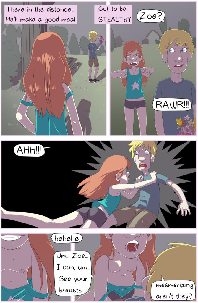 Zoe the Vampire Reboot Arc1 page 4 full