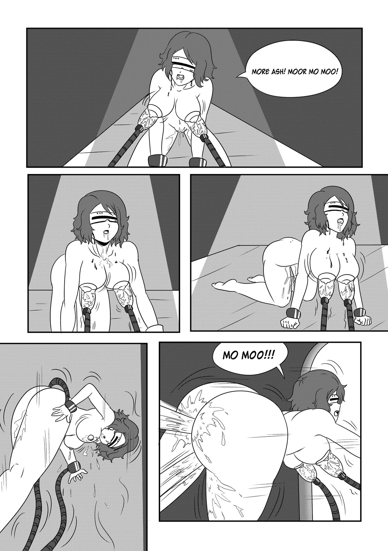 The Probing of a Pokegirl, Serena page 6 full