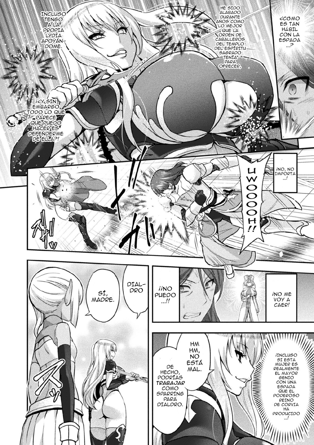 ERONA 2 Orc no Inmon ni Modaeshi Miko no Nare no Hate 1-wa "Inmon Miko" page 9 full