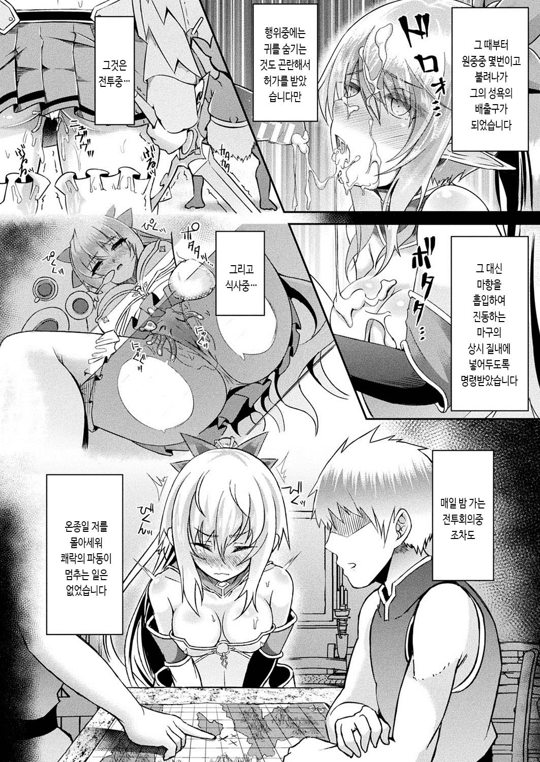 NTR Reizoku Elf Kishi Mel Zenpen | NTR예속엘프기사 page 10 full