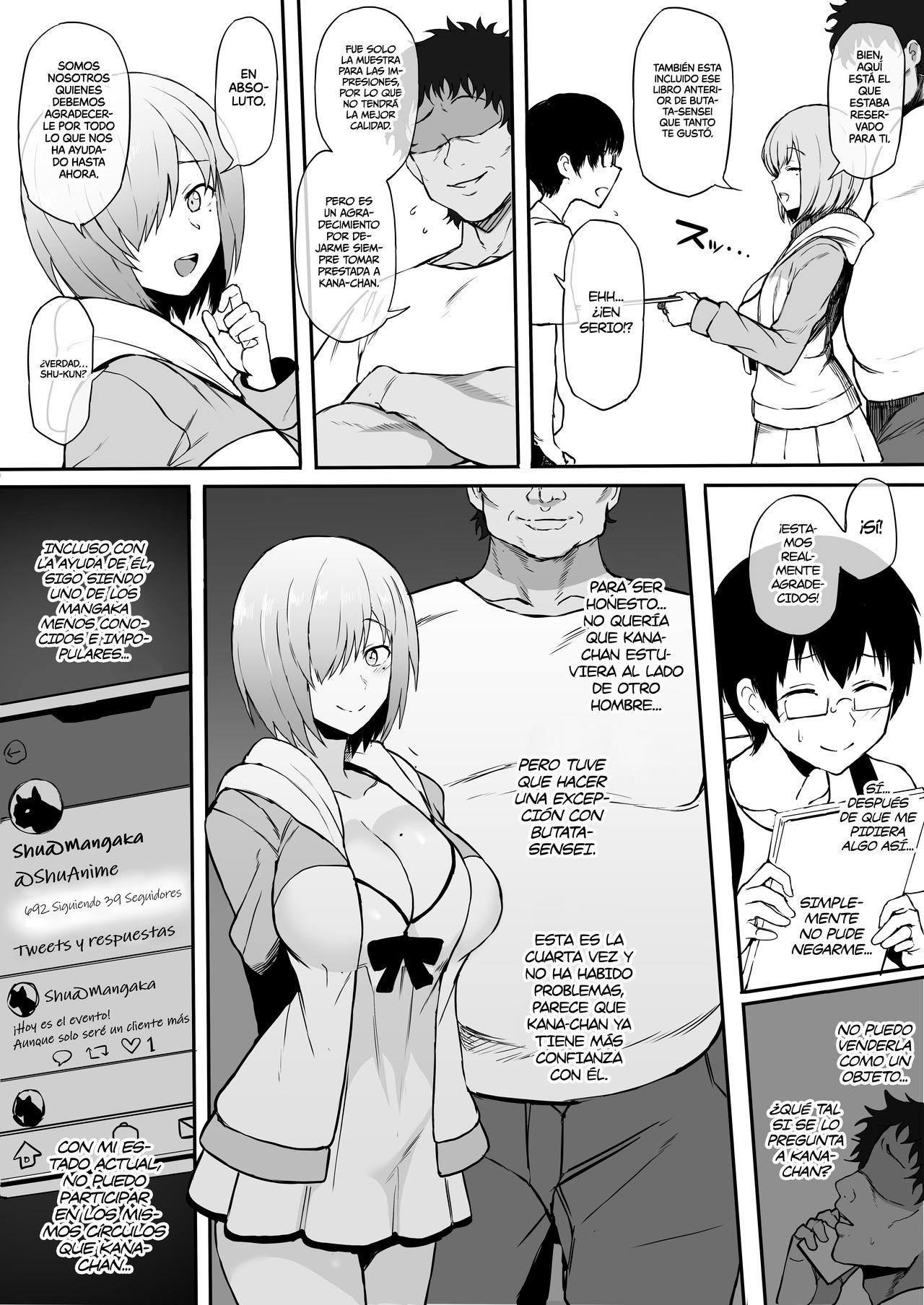 Cosplayer Kanojo NTR Manga page 8 full