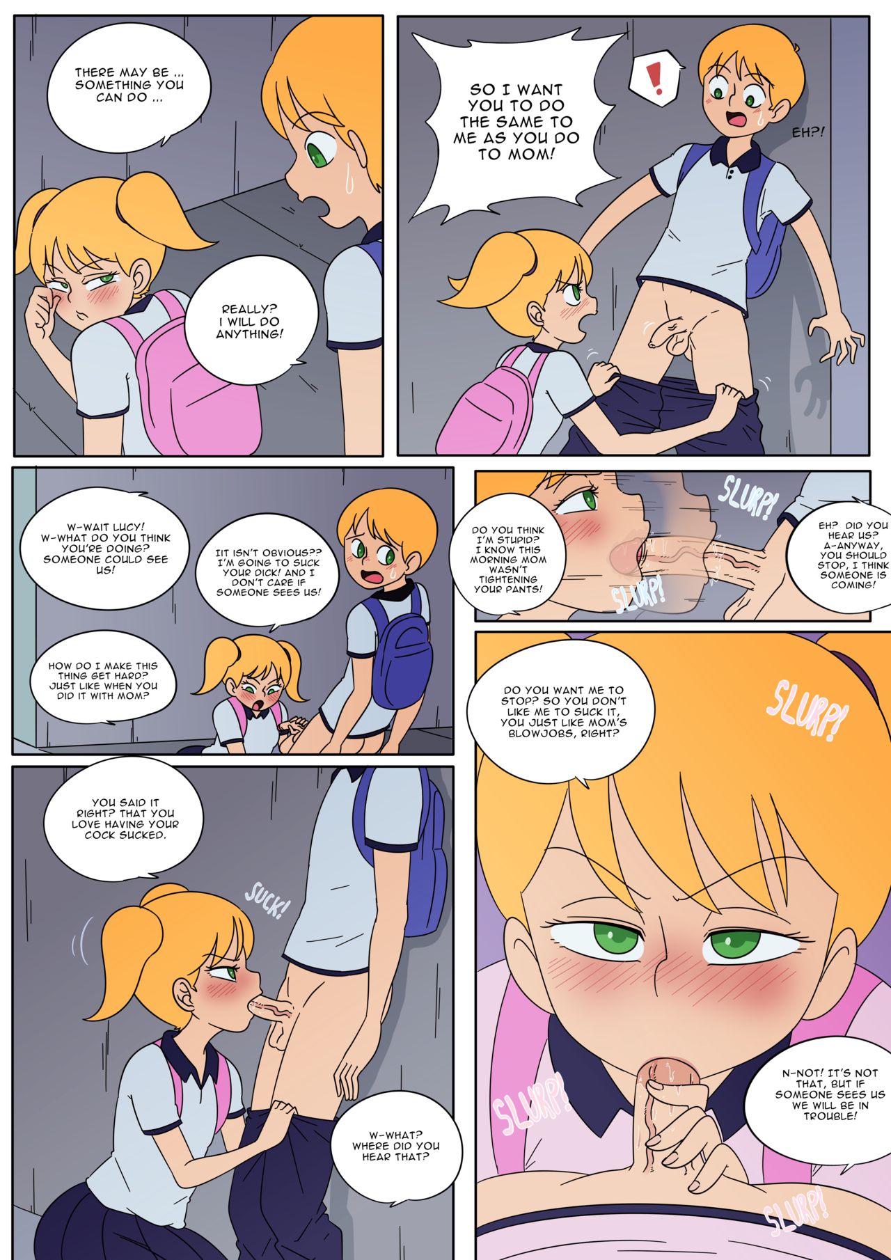 Family Secret Comic page 5 full