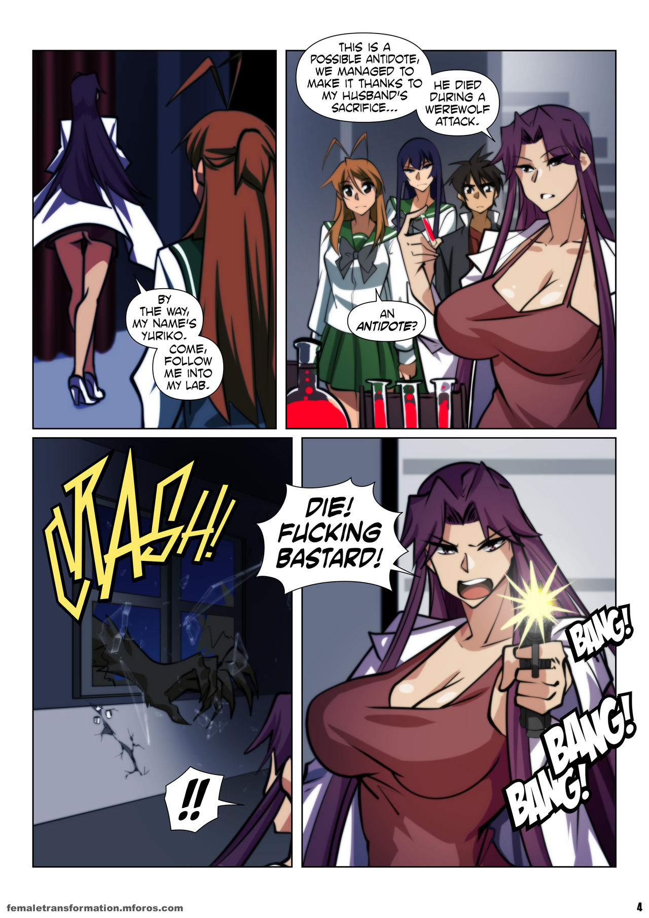 H.O.T.W. High School of the Werewolf - Page 5 - IMHentai