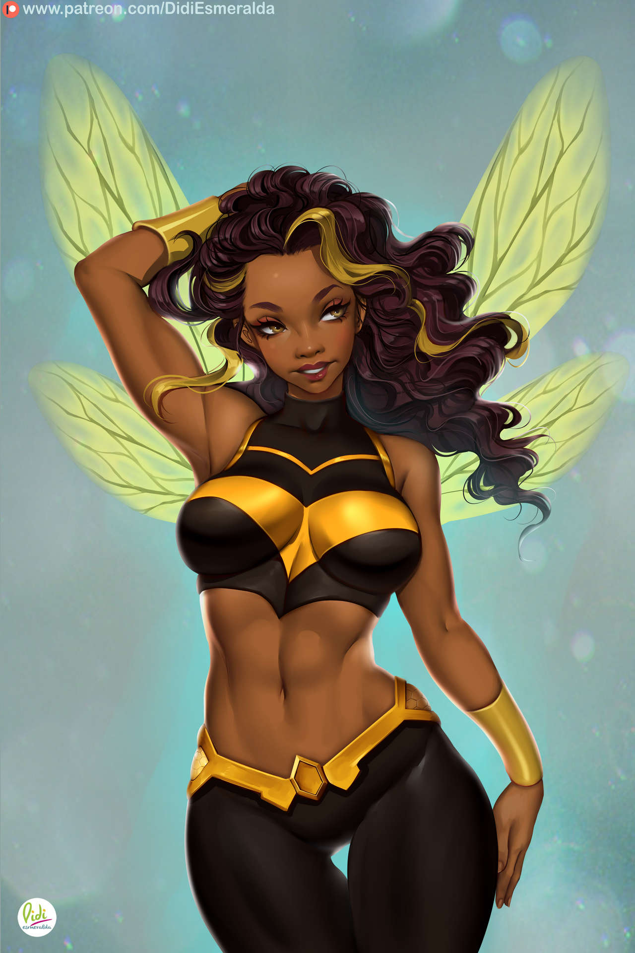 DC teen titans - Bumblebee page 1 full
