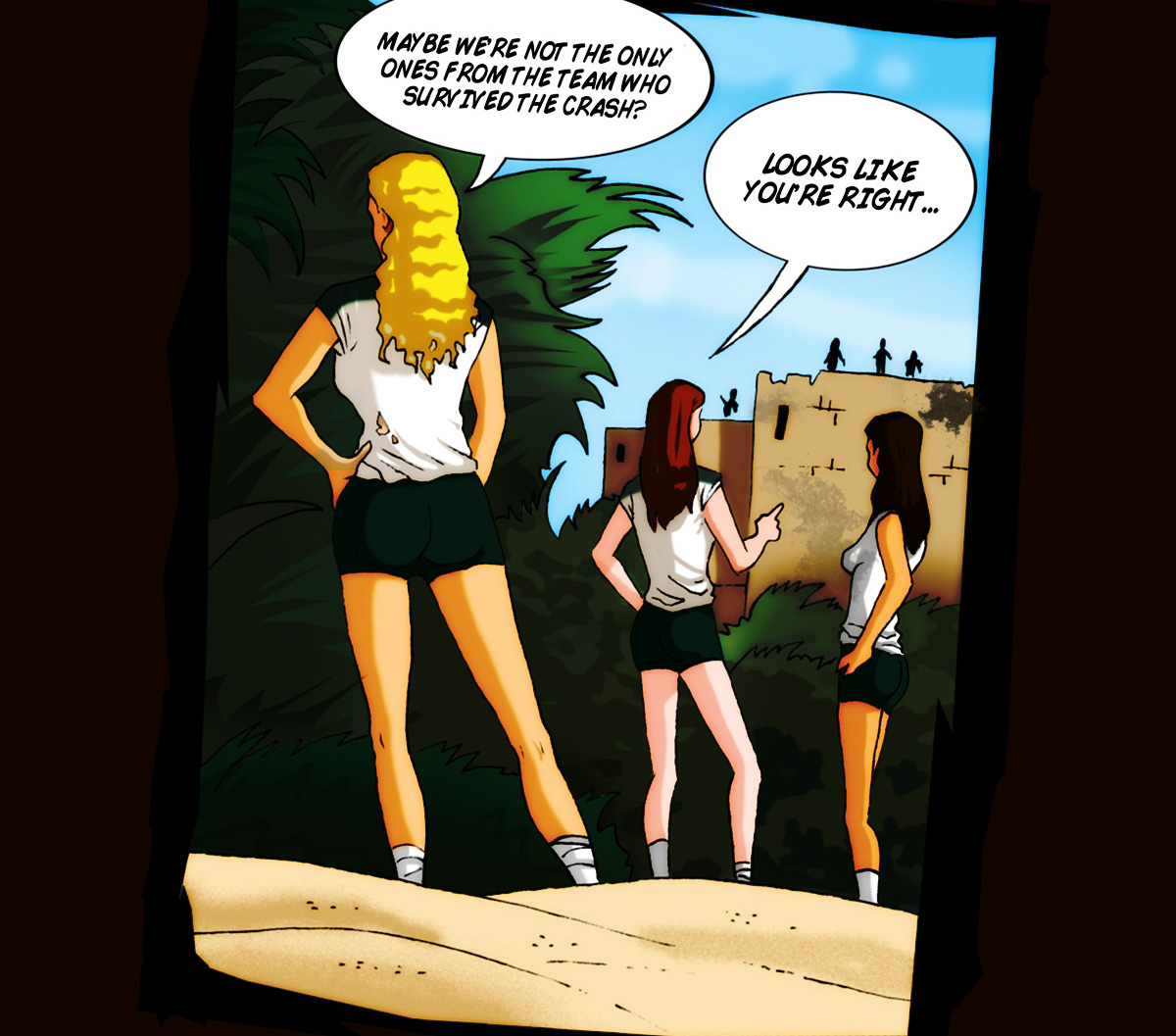 Lost Zombie Civilization of Death Island 1-3 page 3 full