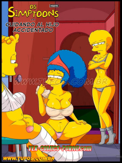 Cuidando al Hijo Accidentado   Los Simpsons