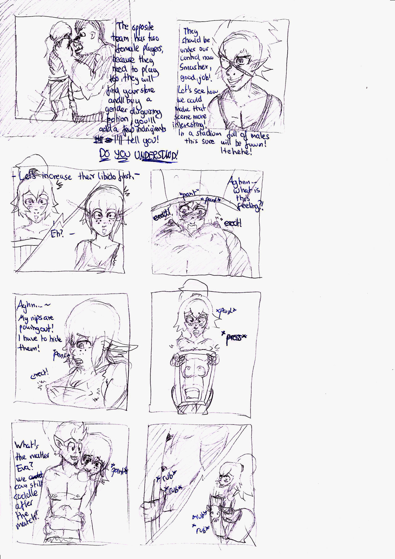 Amalia and Evangelyne's Boufbowl Aftermath page 2 full
