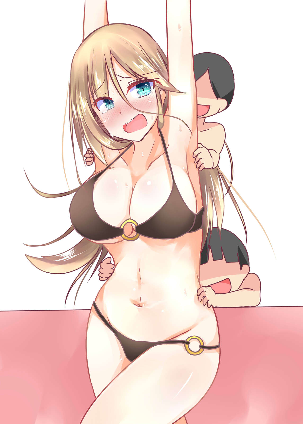 【くずもつ】ぶら下がりでエロガキにくすぐり責めされたり罰ゲームされるキララ page 4 full