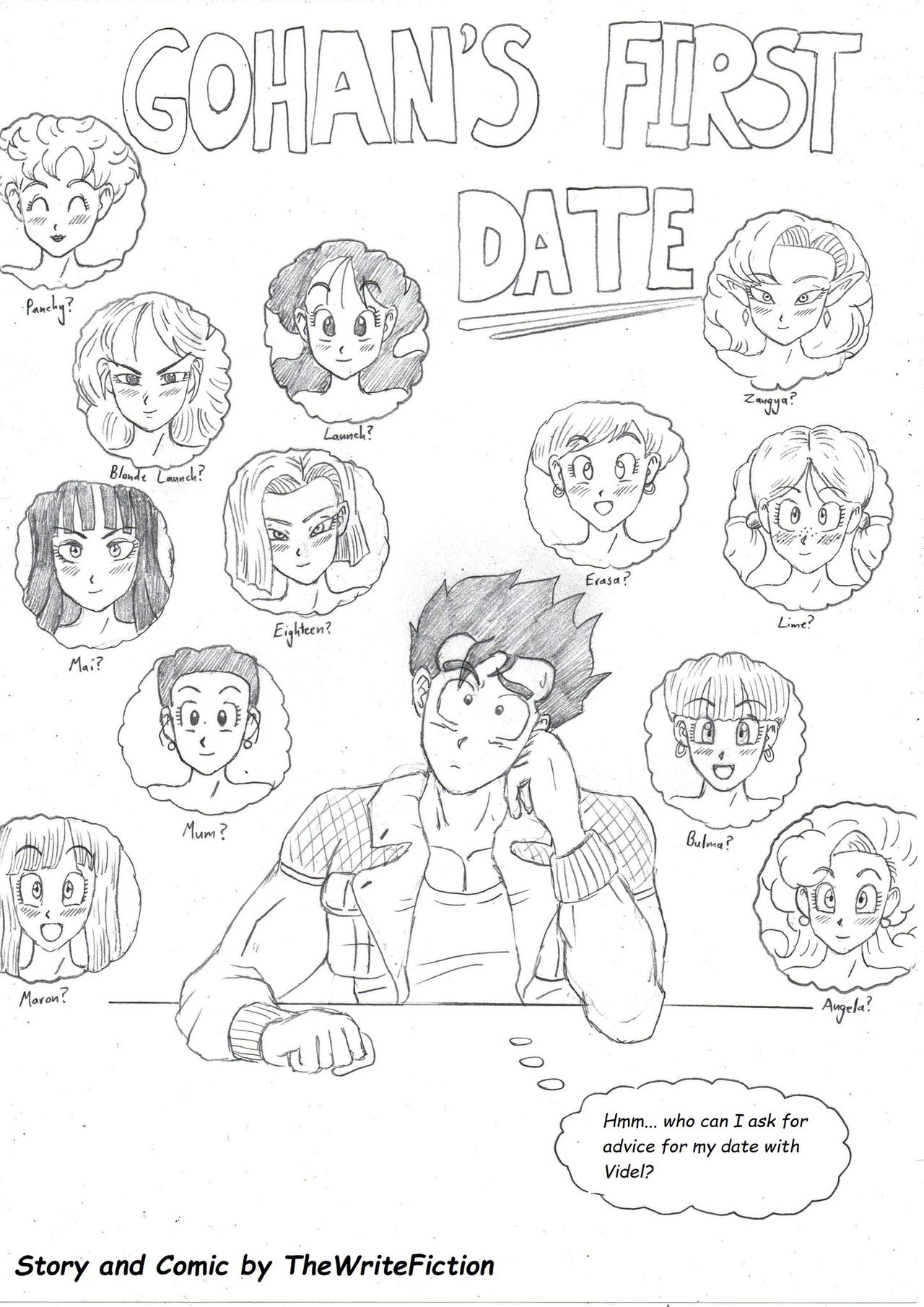 Gohan's First Date page 1 full
