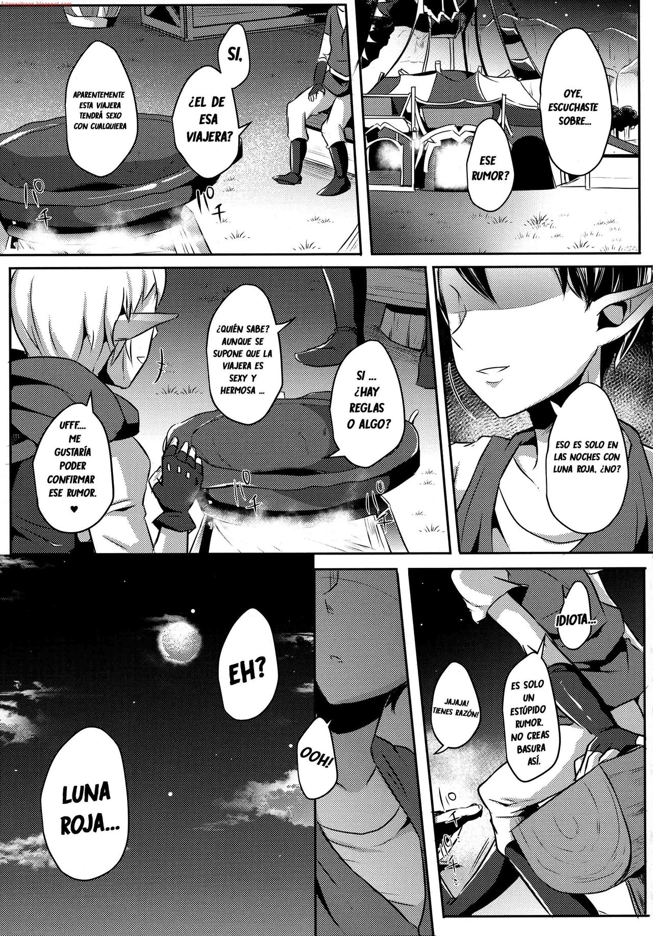 Yuuwaku no Akaitsuki to Futari no Himitsu page 5 full