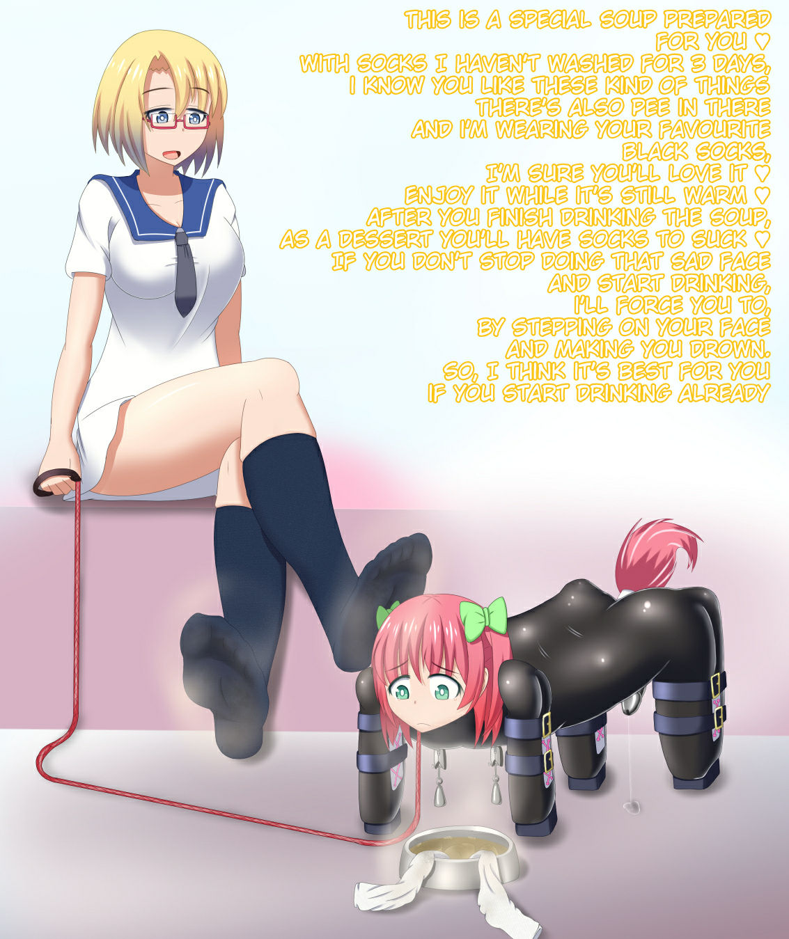 Hito Inu ni Sareta Pet-kun vs Tokusei Soup page 1 full