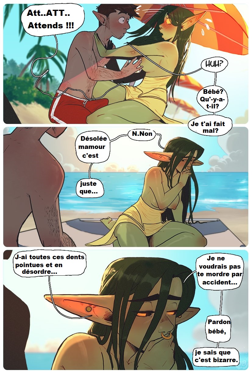 Beach Day in Xhorhas french uncensored page 10 full