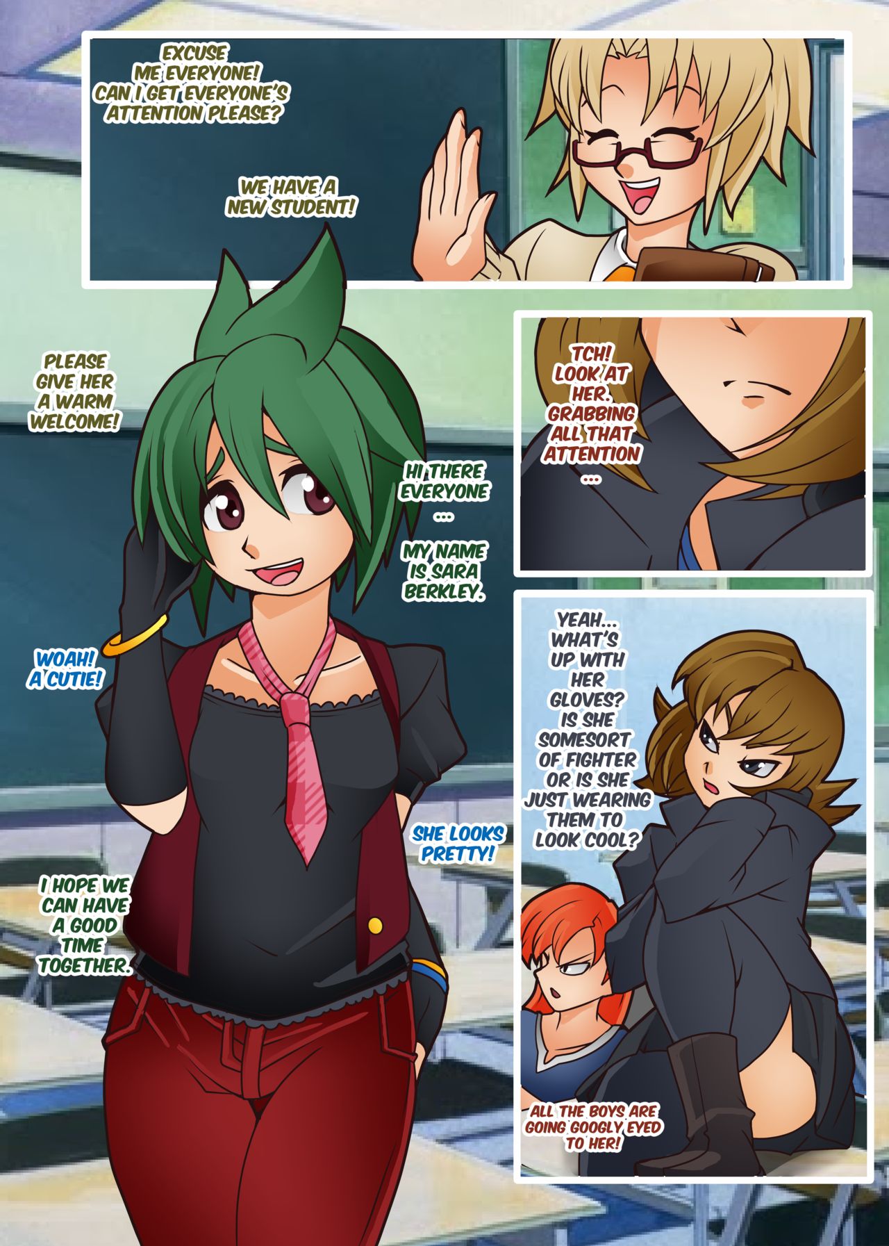 Sara's Warm Welcoming page 1 full