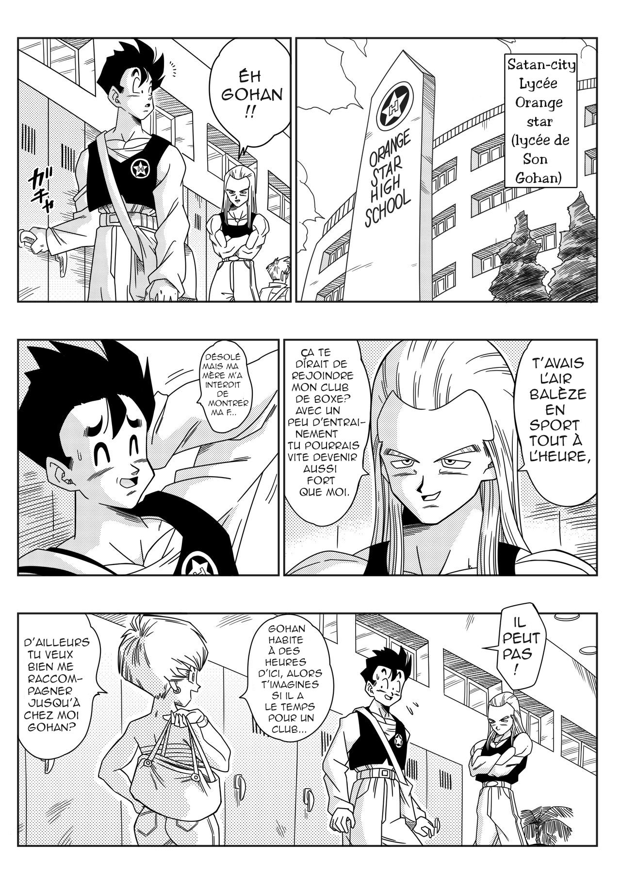 LOVE TRIANGLE Z - Gohan, Erasa to Deau page 3 full