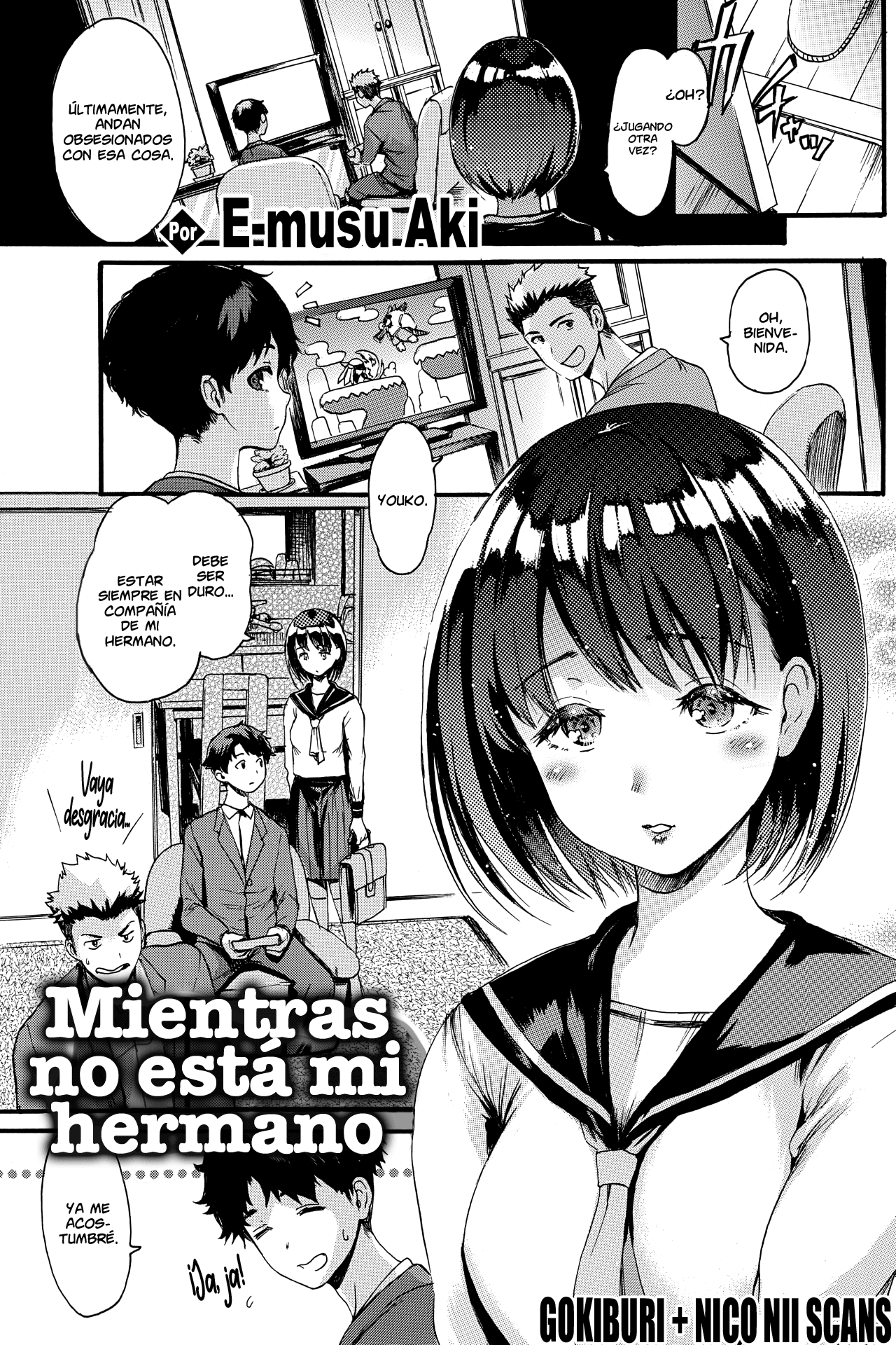 ANINO INUMANI | Mientras No Está Mi Hermano page 1 full