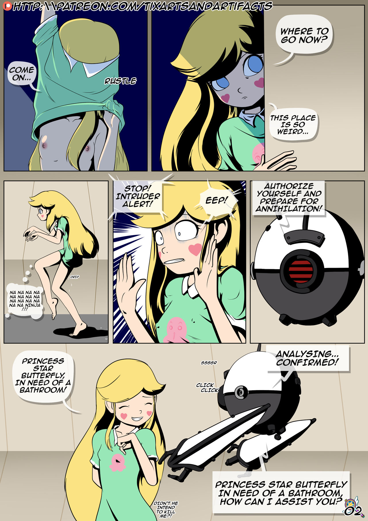 Between Dimensions - Part 2: Magic Panties page 3 full