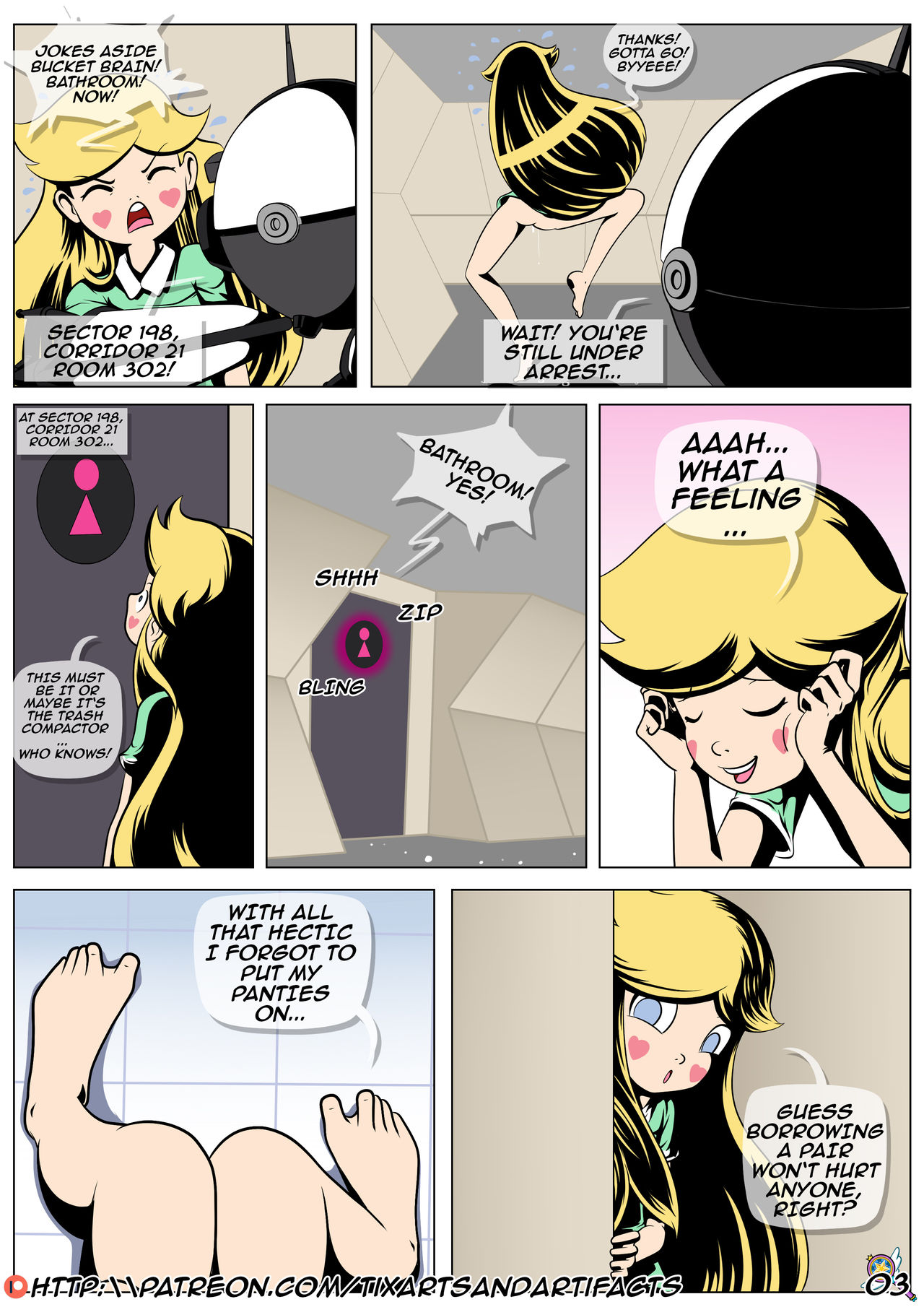 Between Dimensions - Part 2: Magic Panties page 4 full