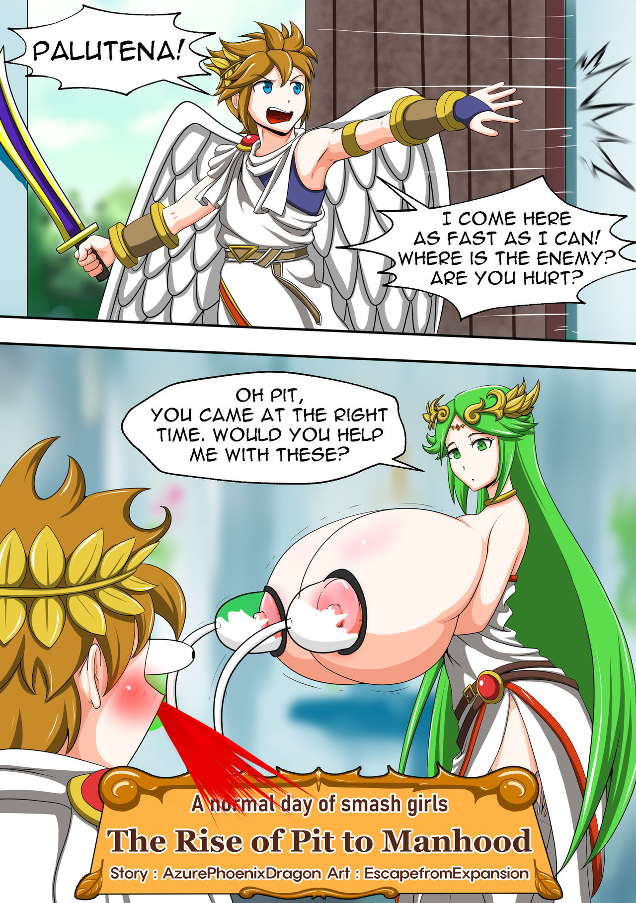 The Rise of Pit to Manhood page 1 full