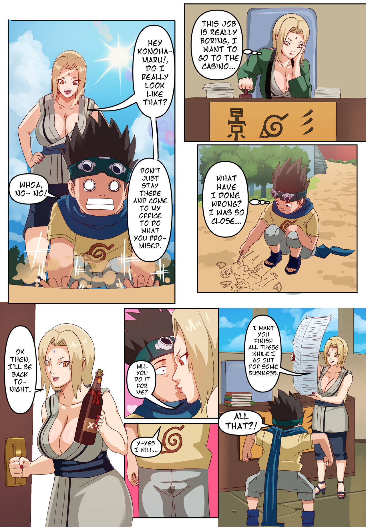 Pink Pawg-tsunade e konohamaru 10extras page 9 full
