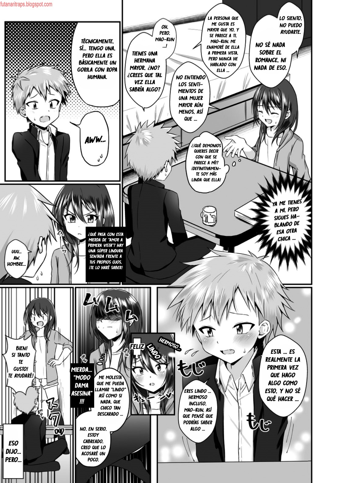 Chotto S na Onee-san ni Otokonoko ga Horareru Hanashi page 5 full