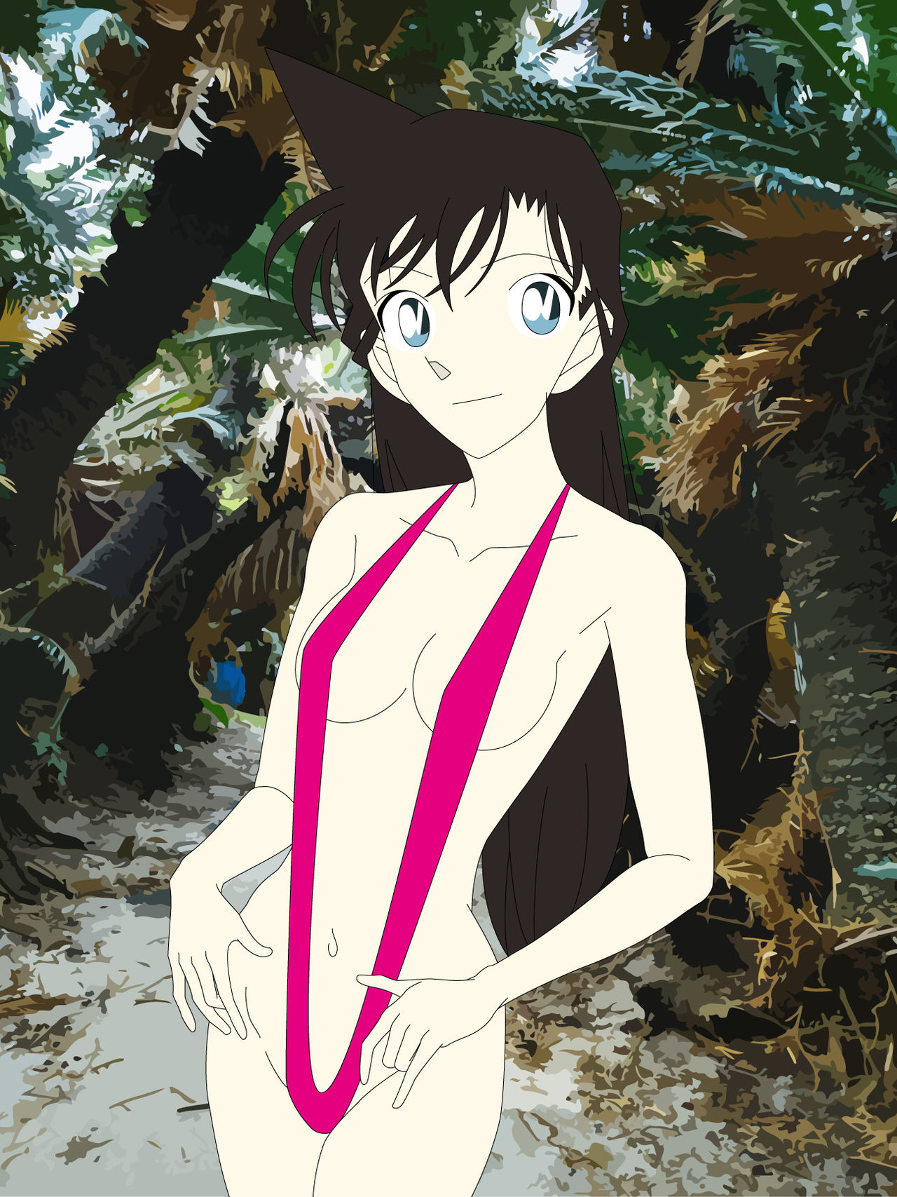 Ran, shin ichi ni naisho de AV shutsuen suru page 10 full