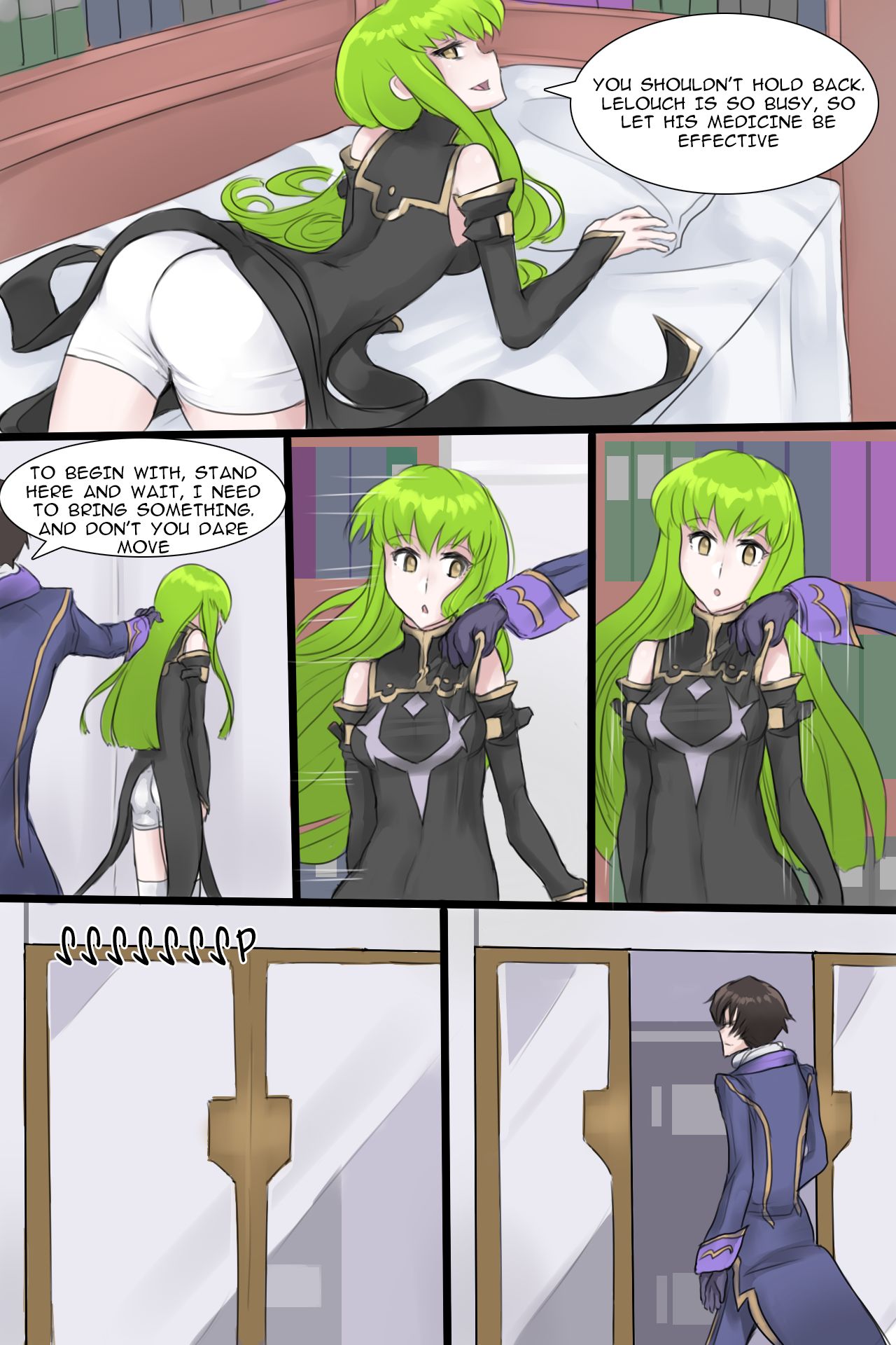 Code Geass BDSM comic page 2 full