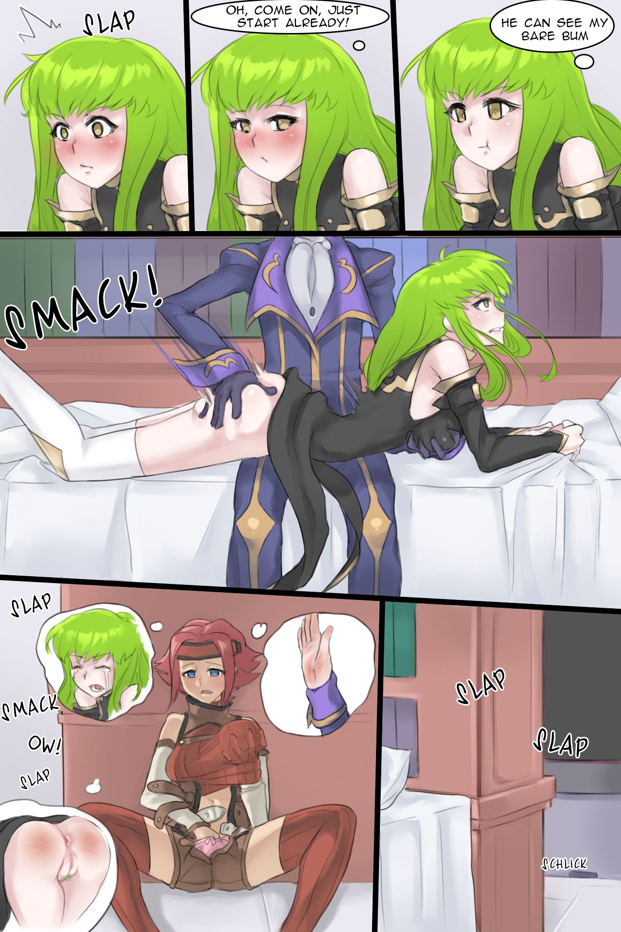 Code Geass BDSM comic page 6 full