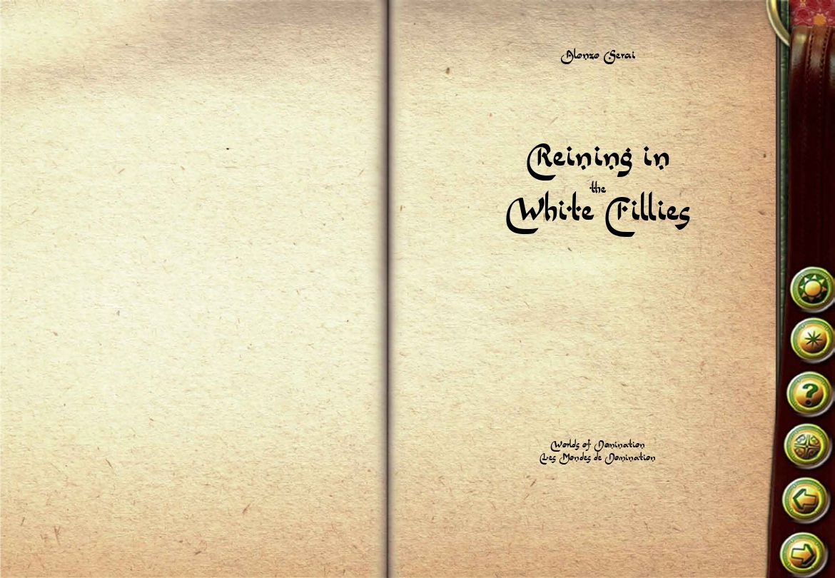 Reining in the White Fillie - Worlds of Dominations vol. III page 3 full