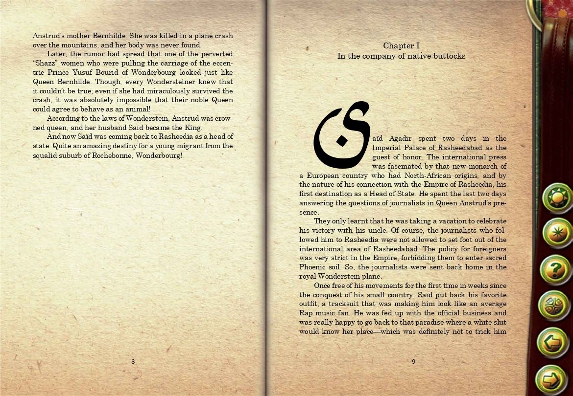 Reining in the White Fillie - Worlds of Dominations vol. III page 7 full