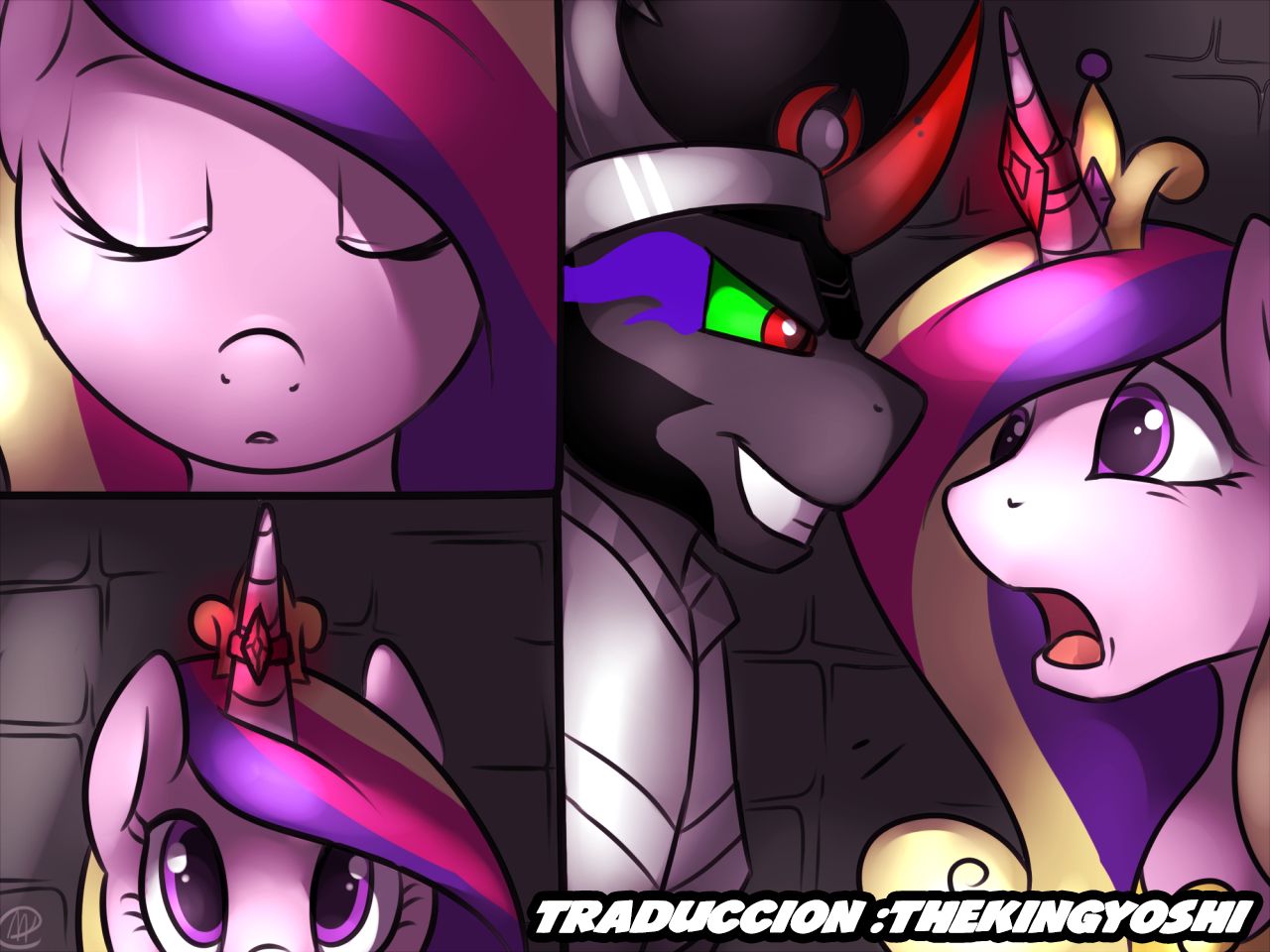 Cadance x Sombra  spanish page 1 full