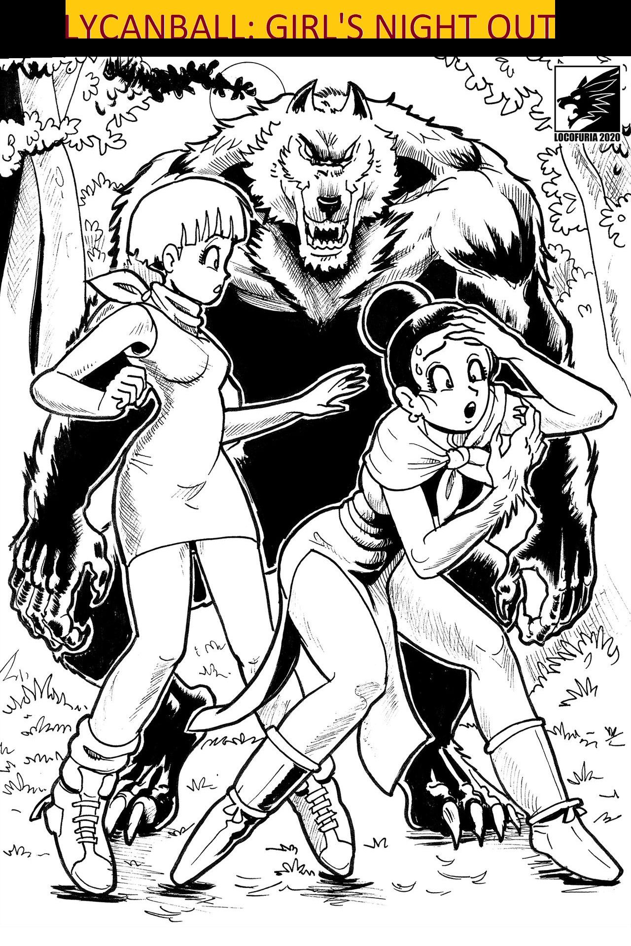 Lycanball: Girl's Night Out page 1 full