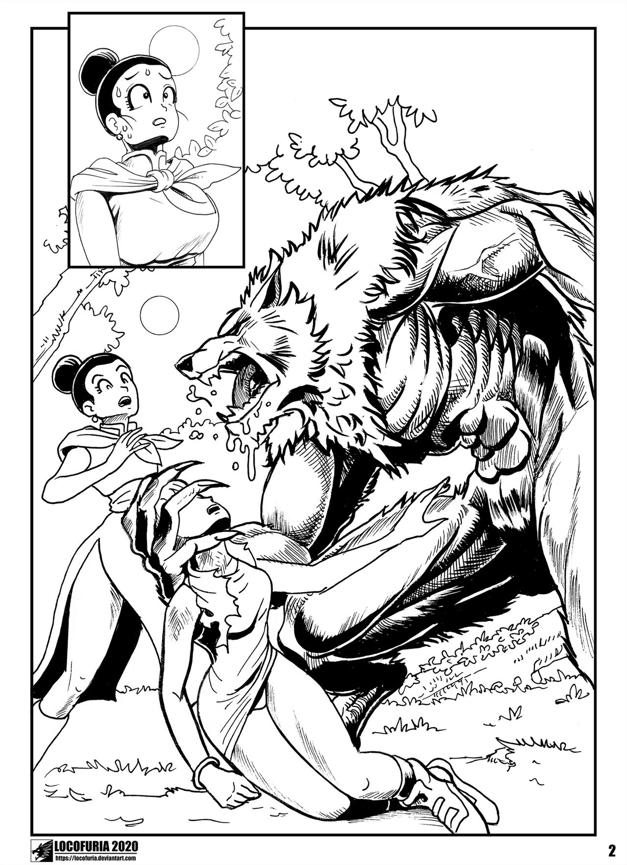 Lycanball: Girl's Night Out page 3 full