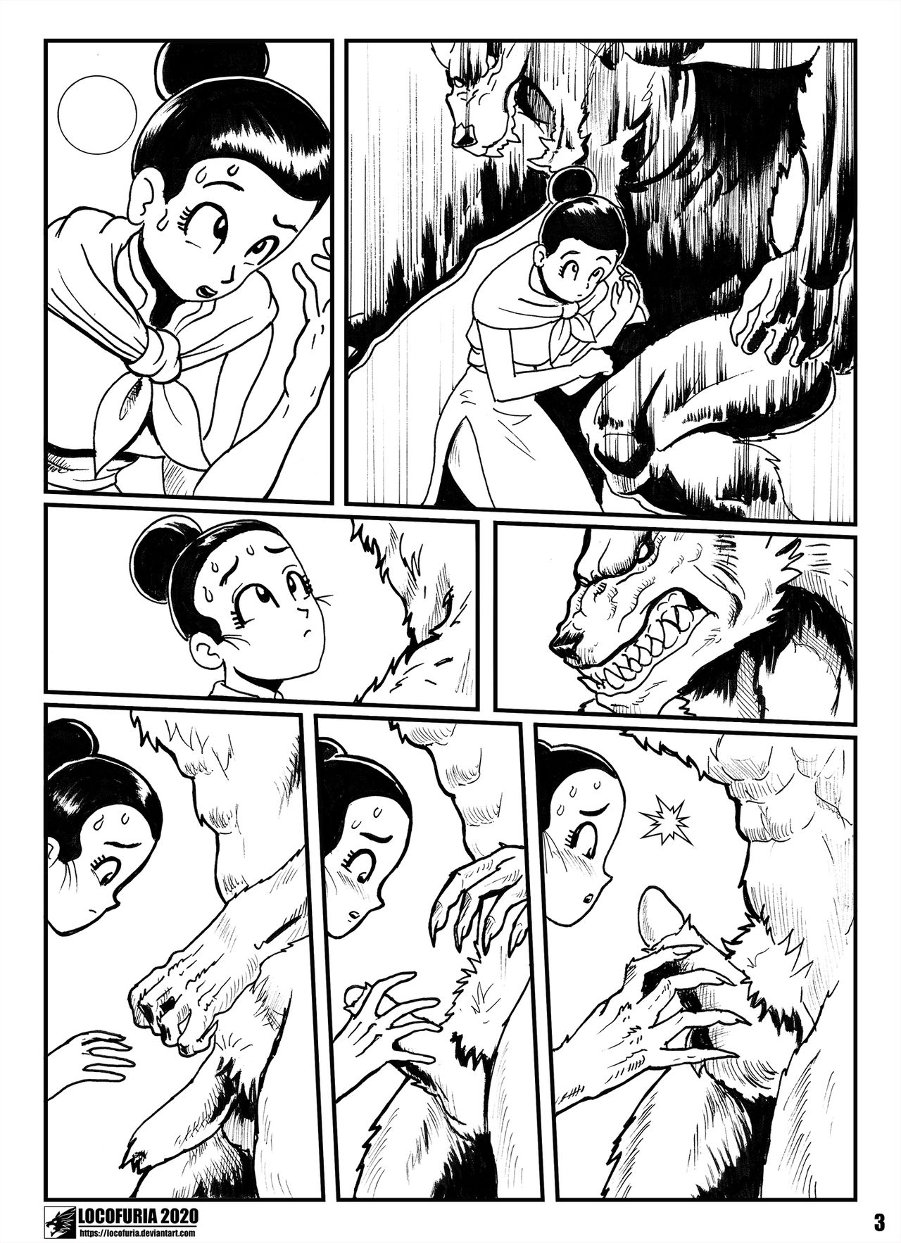 Lycanball: Girl's Night Out page 4 full