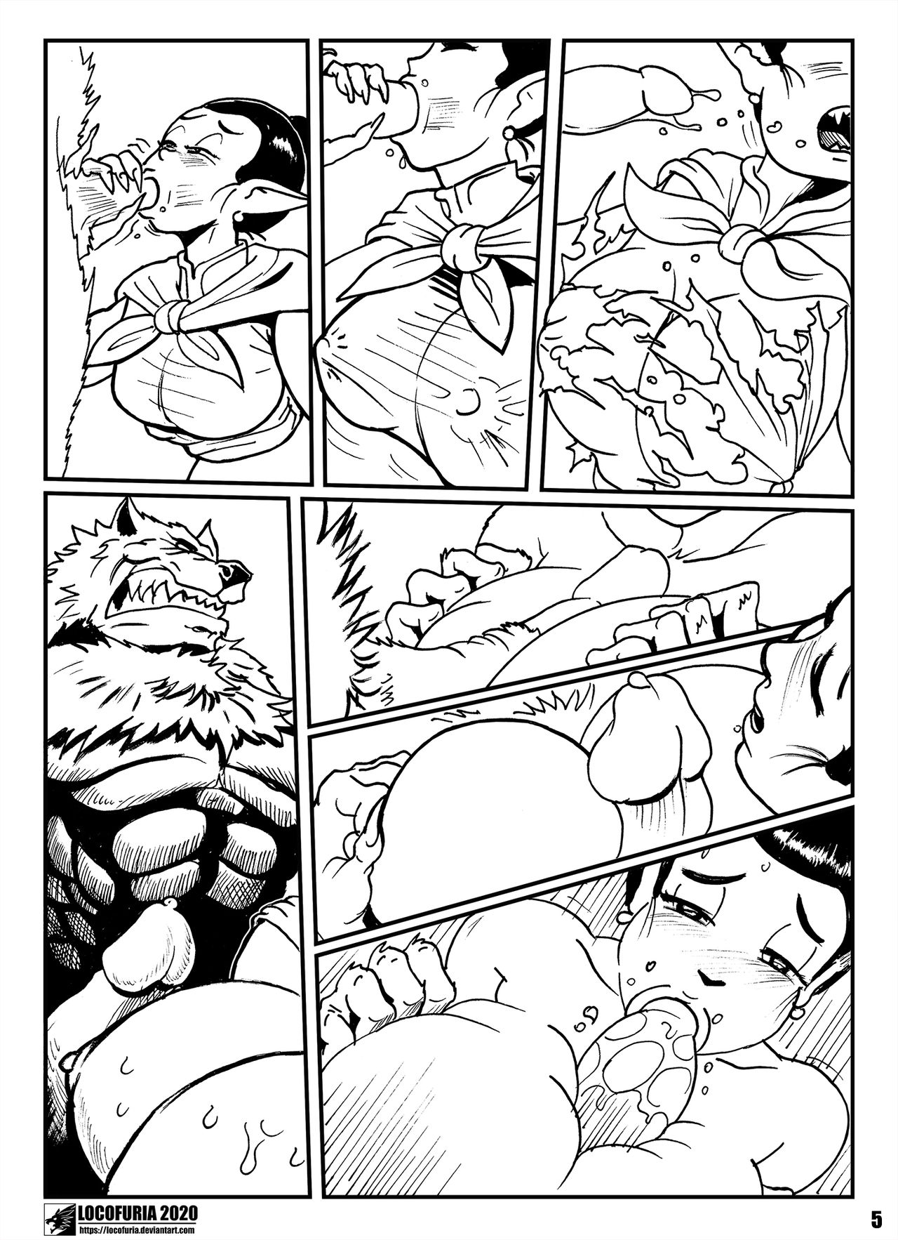 Lycanball: Girl's Night Out page 6 full