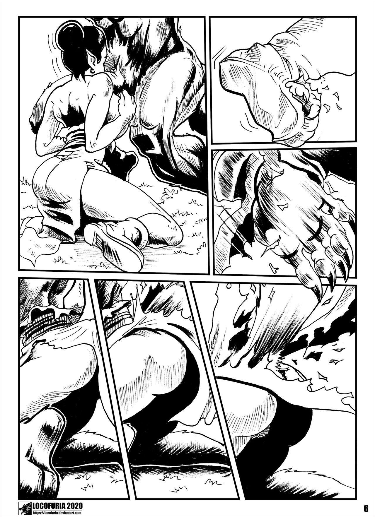 Lycanball: Girl's Night Out page 7 full