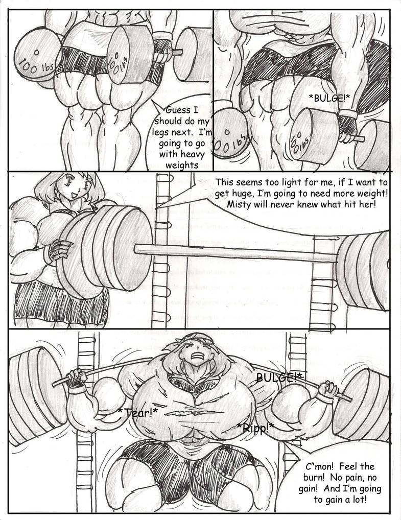Pokemon Growth Mayhem Comic page 6 full