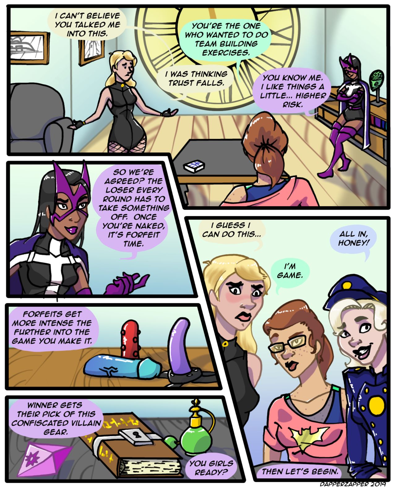 Birds of Prey - Place Your Bets page 2 full
